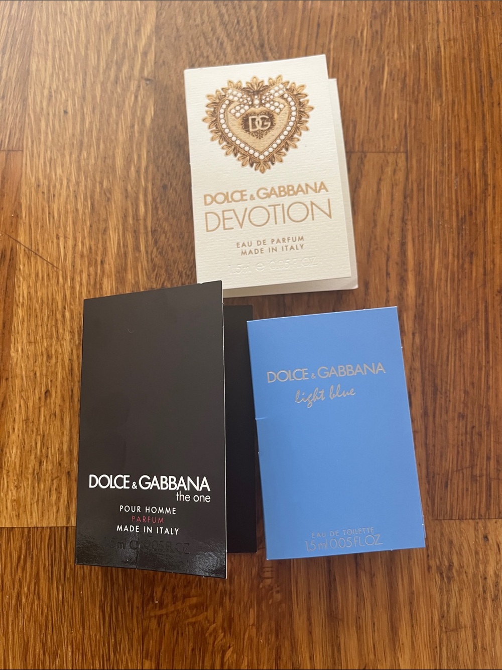 DOLCE & GABBANA | Eau de Parfum Sample set